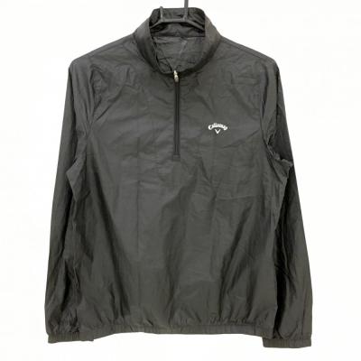 美品callaway キャロウェイ　ダウンジャケット　ブルゾン　ハーフジップ　L 美品callaway キャロウェイ ダウンジャケット ブルゾン ハーフ