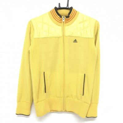アディダス中綿ジャケット（adidas）（色：イエロー系）の