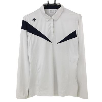 ゴルフウェア レディース 長袖（DESCENTE）（サイズ（S/M/L）：L）の