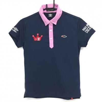 UMBRO - 美品　アンブロ　rough swell  ポロシャツ rough&swell ラフアンドスウェル UMBRO アンブロ 半袖ポロシャツ