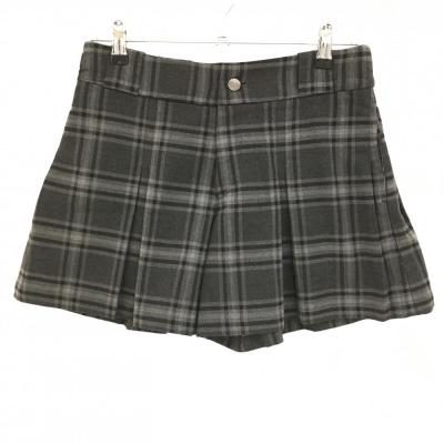 MARK&LONA マークアンドロナ プリーツスカート ゴルフ スカル 総柄 L MARK&LONA マークアンドロナ プリーツスカート ゴルフ スカル 総