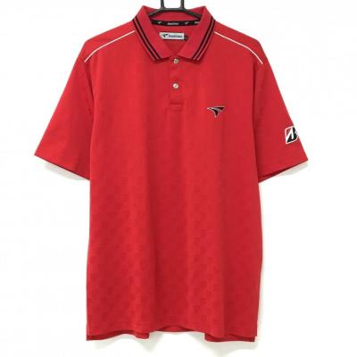 新品【ツアーステージ】ポロシャツ　4L 花柄　総柄　ネイビー TOURSTAGE ゴルフシャツ｜メンズウエア｜ゴルフ｜スポーツ