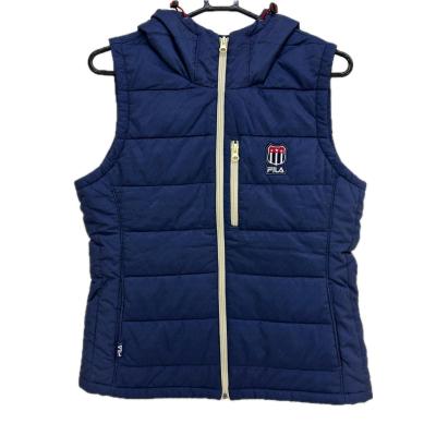 未使用 FILA GOLF LLサイズ レディース 中綿ベスト＋ブルゾン 白LL 未使用 FILA GOLF LLサイズ レディース 中綿ベスト＋ブルゾン 白