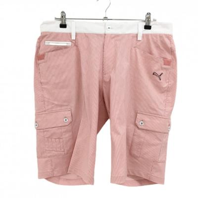 ⭐︎美品⭐︎プーマゴルフ 中綿パンツM☆ピンク PUMA ゴルフ メンズパンツ（色：ピンク系）｜メンズウエア