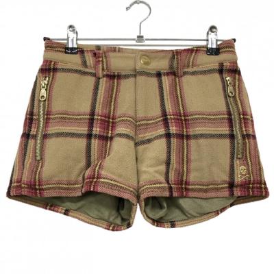 【超美品】マークアンドロナ ショートパンツ イエロー コーデュロイ 蓄熱裏地 ヒップファー着脱可 レディース S ゴルフウェア MARK＆LONA 超美品】マークアンドロナ ショートパンツ イエロー コーデュロイ 蓄熱