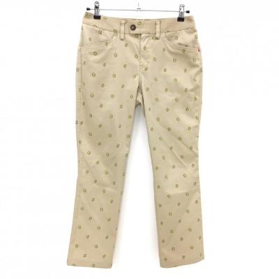 adidas ゴルフ レディースパンツ（色：ベージュ系）｜レディースウエア