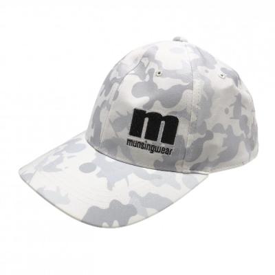 Munsingwear 【新品】マンシングウェア キャップ 白×グレー