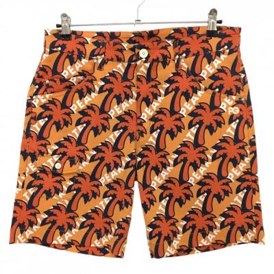 新品 パーリーゲイツ ヤシの木柄ストレッチハーフパンツ S（W72-76cm青空 パーリーゲイツ ハーフパンツのおすすめ人気商品一覧 通販