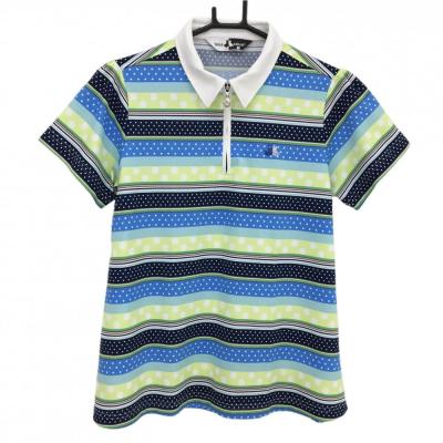 ポロシャツ レディース（Black＆White／スポーツ用品）（サイズ（S/M/L