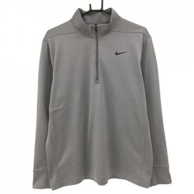 【美品】NIKE ハーフジップ スウェット XXL グレー ナイキ ハーフジップ（色：グレー系）のおすすめ人気商品一覧