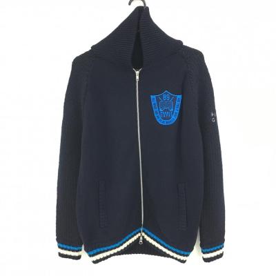 新品　パーリーゲイツ　ジャケット　ブルー　レオパード　ブルー　青　サイズ2 極美品 パーリーゲイツ 4way リバーシブル スニード ブルゾン