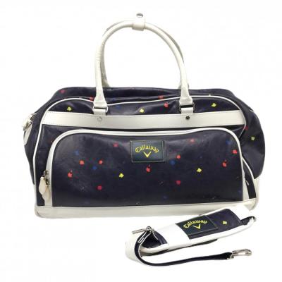 キャロウェイ　ゴルフ　ボストンバッグ　イエローパープル キャロウェイ ゴルフ ボストンバッグ イエローパープル