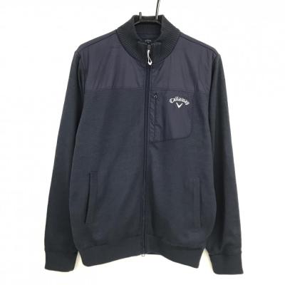 Callaway ゴルフ メンズジャケット（ジップ、ボタン：プルオーバー