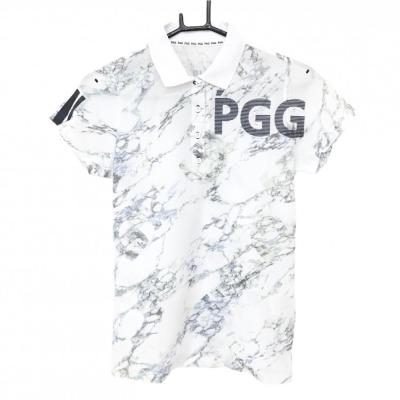 近年モデル　美品　⛳️PGG　ピージージー⛳️　メンズ半袖ポロシャツ　総柄　L PGG ゴルフ用品｜スポーツ 通販 - Yahoo!ショッピング