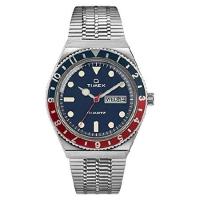 特別価格Timex Men's Q Reissue 38mm Stainless Steel Bracelet Watch, Stainless Steel/Blue (TW2T80700), One Size並行輸入 | reoreo本舗