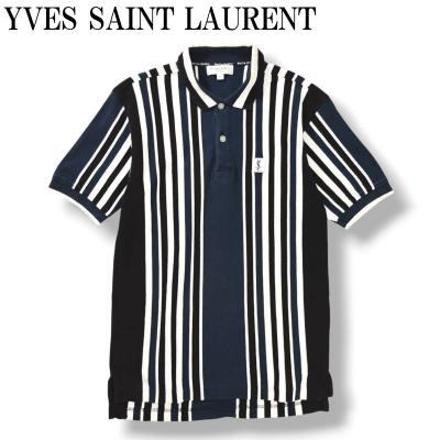 Yves Saint Laurent メンズポロシャツ（色：ブラック系）｜トップス