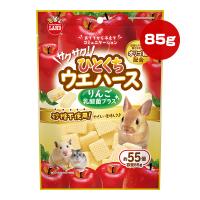サクサク！ひとくちウエハース りんご 乳酸菌プラス 85g マルカン ▼a ペット フード 小動物 ウサギ ハムスター おやつ 砂糖不使用 オリゴ糖配合 ミニマルランド | RunPet ランペット 2号館