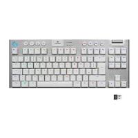 Logitech G915 TKL White Tactile Tenkeyless Lightspeed Wireless RGB Mechanical Gaming Keyboard, Low Profile Switch Options, LIGHTSYNC RGB, Advanced Wir | Rean STORE