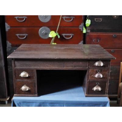古録展 古家具 古道具 骨董買取 - 文机 座卓 ちゃぶ台 テーブル