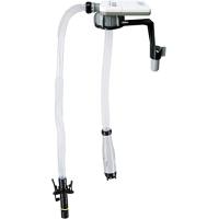 三宅化学 電動灯油ポンプ 薄型固定式 オートストップ 自動停止 単3形乾電池対応 TP-MS20 ホワイト 21×7.2×57cm