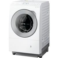 新品（標準設置・梱包資材回収含む）パナソニック ドラム式洗濯乾燥機 幅63.9cm 洗濯12kg 乾燥6kg 左開き NA-LX127CL-W | Reuse club Yahoo!店