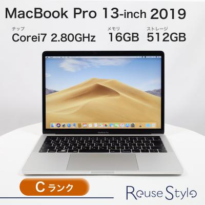 MacBook Pro 13インチ 2019 Thunderbolt 3 ×4 ランク：C カラー 