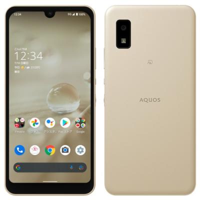 AQUOS - 【新品未使用】AQUOS Wish アイボリー AQUOS wish 新品未使用 SHARP wish4 SH-52E ホワイト 本体 SIM