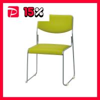 サンケイ 会議イス CM270-MZX レザー ライトグリーン | りぼるばー67 Yahoo!店