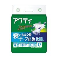 日本製紙 クレシア アクティ寝たまま交換テープ止め L-LL 1セット（68枚：17枚×4パック） | りぼるばー67 Yahoo!店