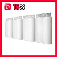 TANOSEE トイレットペーパーパック包装 シングル 芯なし 130m ホワイト 1セット（72ロール：24ロール×3ケース） | りぼるばー67 Yahoo!店