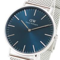 ダニエルウェリントン DANIEL WELLINGTON CLASSIC MESH ARCTIC DW00100628 腕時計 ベビーブルー クオーツ | レボマッチセレクトショップ