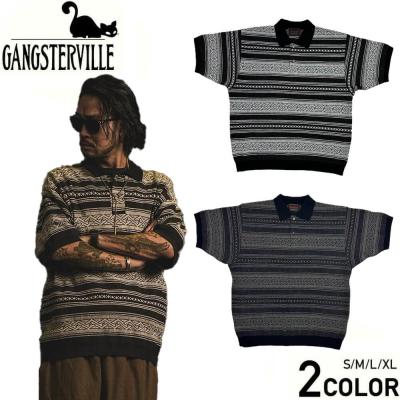GANGSTERVILLE ギャングスタービル ニットベスト XL ワンポイント ギャングスタービルのおすすめ人気商品一覧 通販 - Yahoo!ショッピング