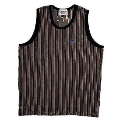 32（メンズタンクトップ）（柄：ストライプ）｜トップス