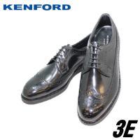 ビジネスシューズ メンズ リーガル ケンフォード KENFORD ＫN35 AAJ 黒3Ｅ 本革 ウイングチップ 