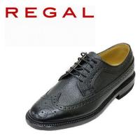 リーガル 靴 メンズ ビジネス REGAL ウイングチップ 2585N黒EE 本革紳士靴 シューズ | 神田のリズム靴店Yahoo!店
