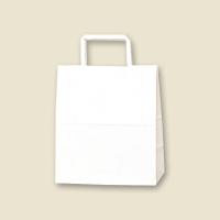 【宅配便指定商品】HEIKO紙袋・平手持ち手ありＨ２５チャームバッグ　Ｓ２　白無地(50枚入り) HUKUA-179 | リボンネットショップ