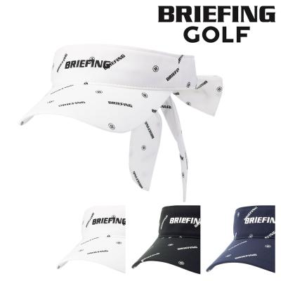 新品未使用✦BRIEFING ✦バイザー✦ブラック✦Unisex/Free 筆記体ロゴ刺繍サンバイザー / NSTA006N