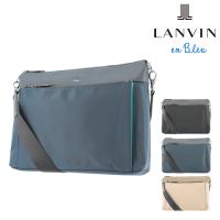 ランバンオンブルー ショルダーバッグ A4 2WAY 本革 レザー カルロス メンズ レディース 578122 日本製 LANVIN en Bleu | クラッチバッグ 軽量 牛革 | リチャードYahoo!店