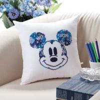 刺しゅうキット／クッション／ミッキー | リーナ ヤフーショップ
