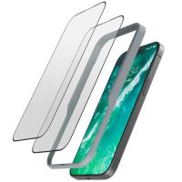 エレコム iPhone 16 / iPhone 15 ガラスフィルム フレーム付き さらさら 硬度10H 光沢 指紋防止 PMWA23AFLGGWN | リフテン.com