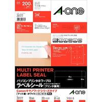 エーワン パソコン&amp;ワープロラベル Canonキヤノワードシリーズタイプ 10面 20シート 28177 | リフテン.com