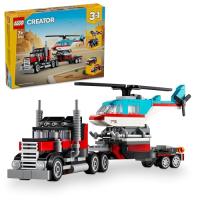 レゴ(LEGO) クリエイター ヘリコプターをのせたトラック  31146 おもちゃ 玩具 ブロック | リフテン.com