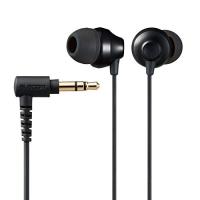 エレコム ステレオイヤホン カナル型 φ3.5mm Fast Music F12C φ10.0mm ブラック EHP-F12CABK | リフテン.com