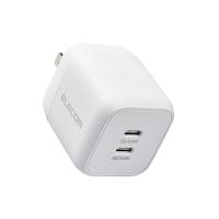 エレコム 充電器 Type-C 2ポート 45W USB PD対応 PPS対応 Magsafe3対応 EC-AC4245WH | リフテン.com