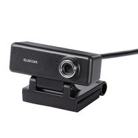 エレコム WEBカメラ UCAM-C520FBBK 200万画素 HD 720p 30FPS マイク内蔵 高精細ガラスレンズ ケーブル長1.5m | リフテン.com