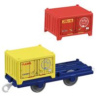 タカラトミー 『 プラレール KF-06 プラレールコンテナ 』 電車 列車 おもちゃ 3歳以上 玩具安全基準合格 STマーク認証 PLARAI | リフテン.com