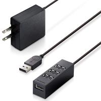エレコム USBハブ 2.0 セルフパワー 4ポート 機能主義 1m MacBook/Surface Pro/Chromebook他 ノートPC | リフテン.com