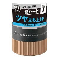 LUCIDO(ルシード) ヘアワックス グロス&amp;ホールド メンズ スタイリング剤 無香料 80グラム (x 1) | リークー