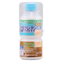 和信ペイント(Washi Paint) 水性ウレタンニス つや消しクリヤー 300ml 屋内木部用 ウレタン樹脂配合 低臭・速乾 | リークー