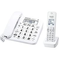 パナソニック コードレス電話機(子機1台付き) ホワイト VE-GD27DL-W | リークー